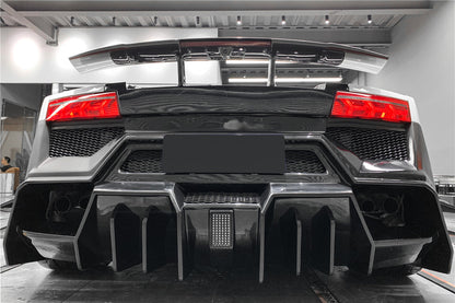 Parachoques trasero estilo BKSS para Lamborghini Gallardo DarwinPRO 2009-2014