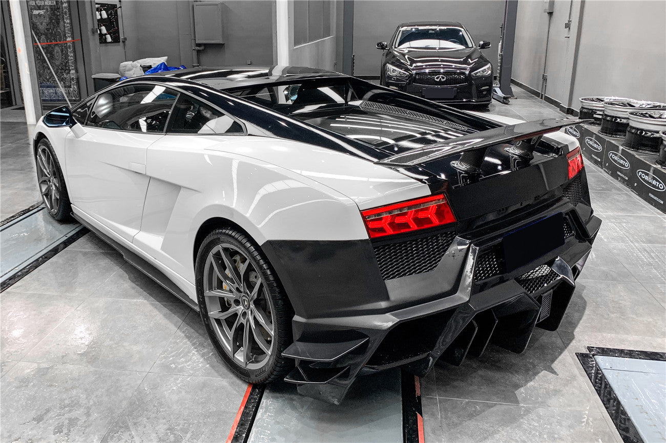 Parachoques trasero estilo BKSS para Lamborghini Gallardo DarwinPRO 2009-2014