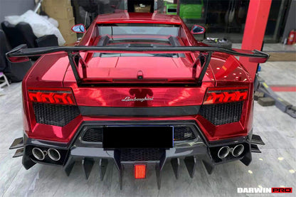 Parachoques trasero estilo BKSS para Lamborghini Gallardo DarwinPRO 2009-2014