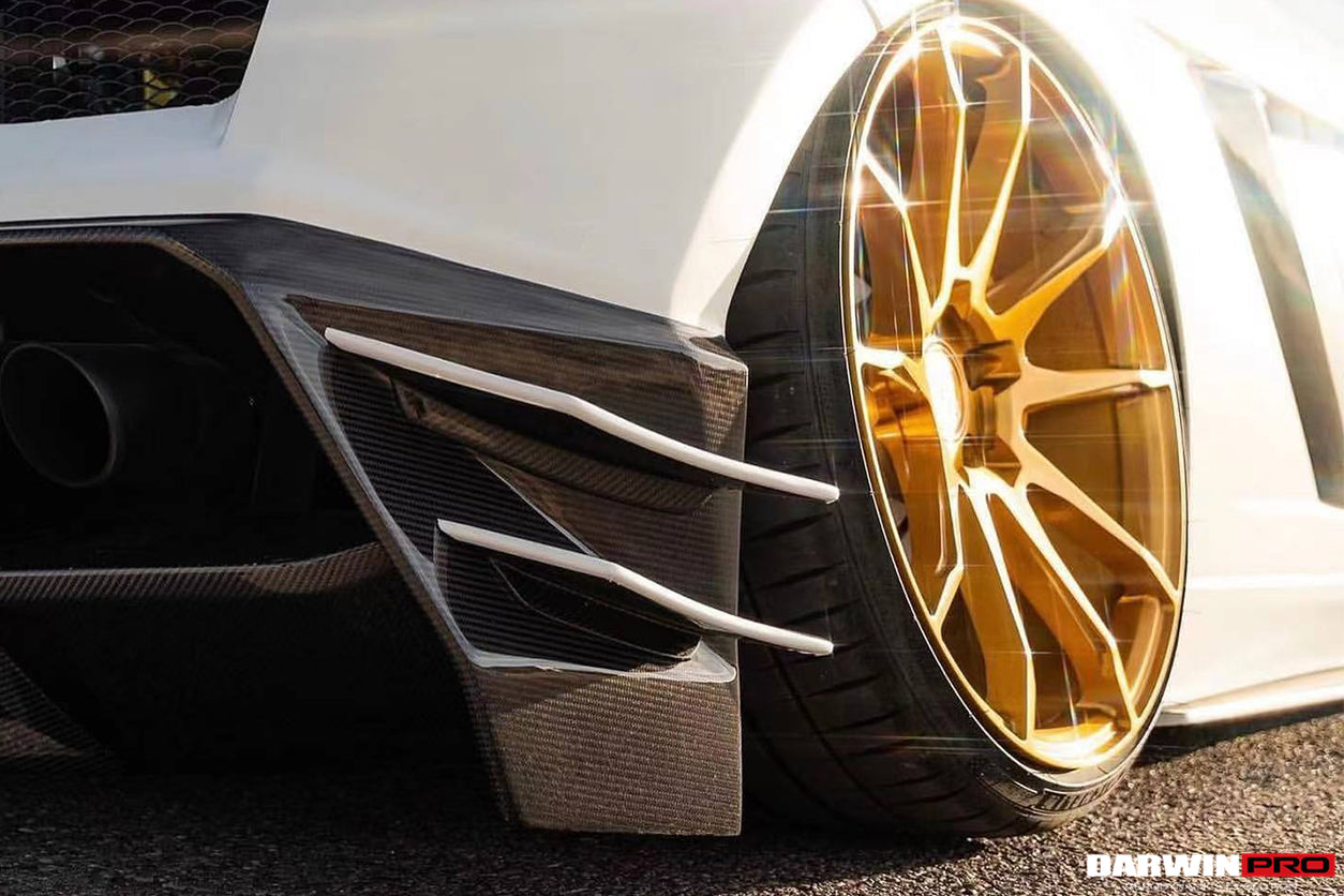 Parachoques trasero estilo BKSS para Lamborghini Gallardo DarwinPRO 2009-2014