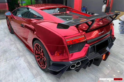 Parachoques trasero estilo BKSS para Lamborghini Gallardo DarwinPRO 2009-2014