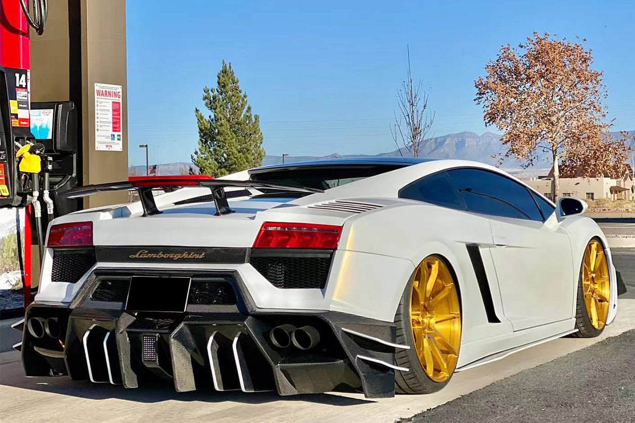 Parachoques trasero estilo BKSS para Lamborghini Gallardo DarwinPRO 2009-2014