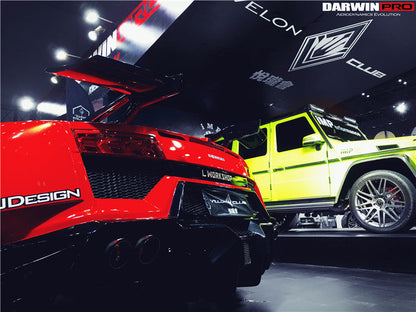 DarwinPRO 2009-2014 Lamborghini Gallardo Coupe Only IRON Style Trunk Spoiler