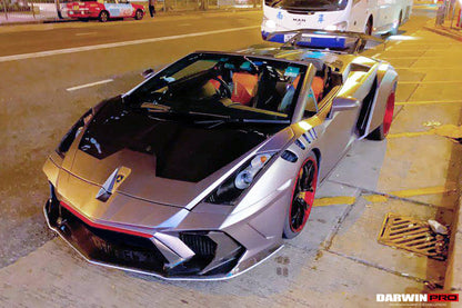 DarwinPRO IRON Style Wide Full Body Kit | 2004-2008 Lamborghini Gallardo Spyder