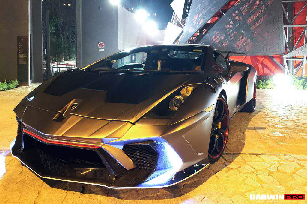 DarwinPRO IRON Style Wide Full Body Kit | 2004-2008 Lamborghini Gallardo Spyder