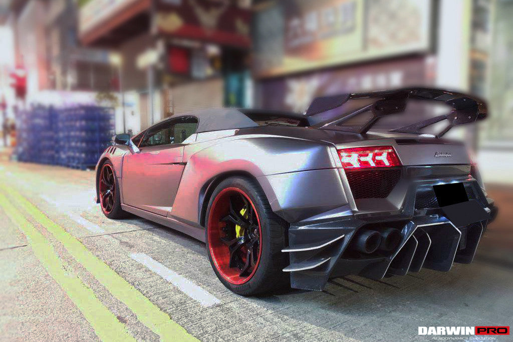 DarwinPRO IRON Style Wide Full Body Kit | 2004-2008 Lamborghini Gallardo Spyder