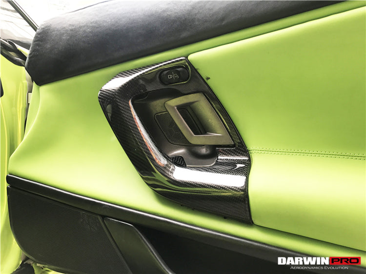 DarwinPRO Carbon Fiber Door Handles | 2004-2014 Lamborghini Gallardo