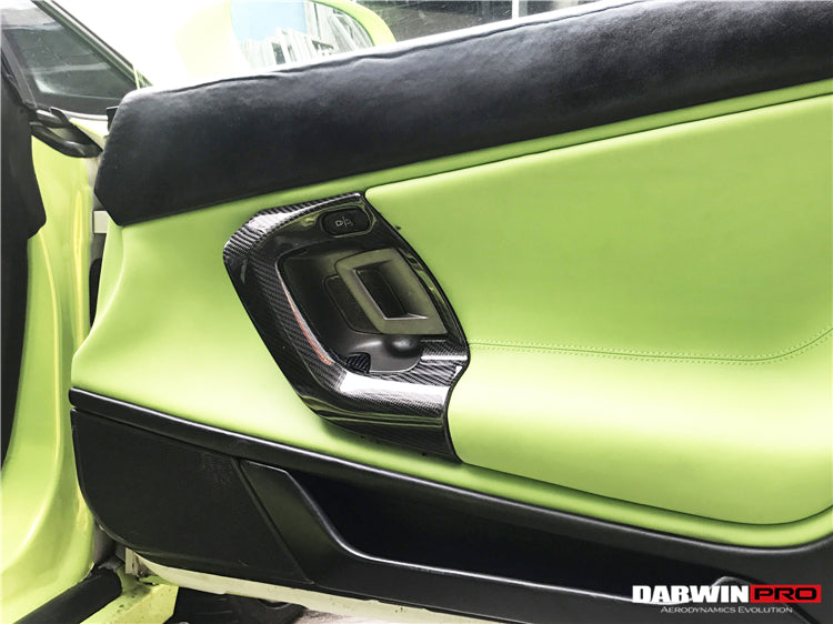 DarwinPRO Carbon Fiber Door Handles | 2004-2014 Lamborghini Gallardo