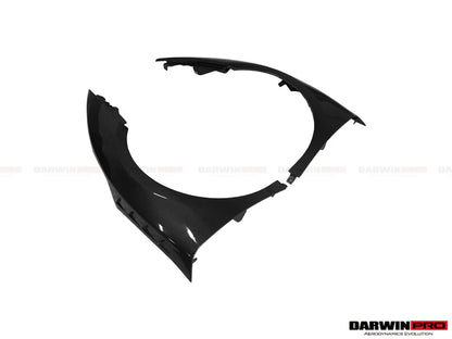 Guardabarros delantero estilo BKSS para Lamborghini Gallardo DarwinPRO 2004-2008