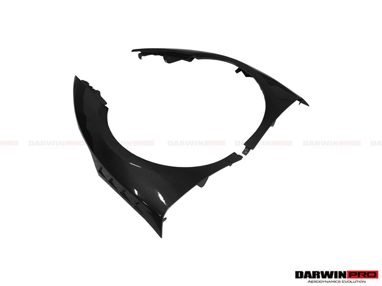 Guardabarros delantero estilo BKSS para Lamborghini Gallardo DarwinPRO 2004-2008