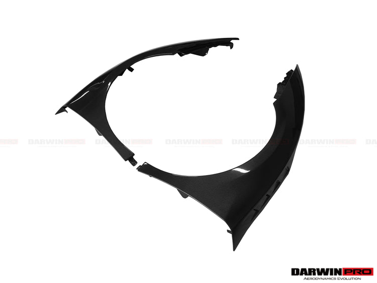 Guardabarros delantero estilo BKSS para Lamborghini Gallardo DarwinPRO 2004-2008