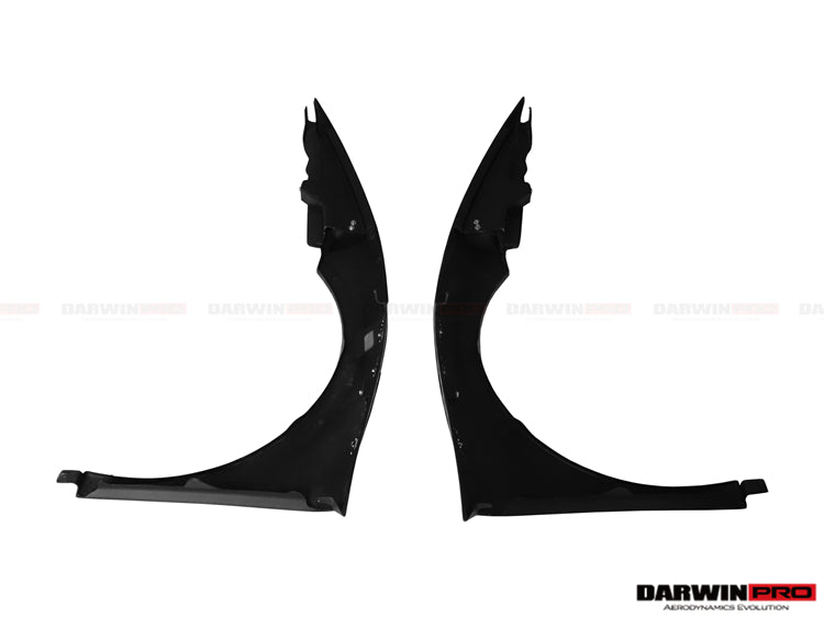 Guardabarros delantero estilo BKSS para Lamborghini Gallardo DarwinPRO 2004-2008
