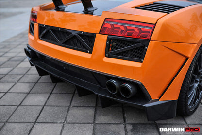 DarwinPRO VF Style Rear Bumper | 2004-2008 Lamborghini Gallardo