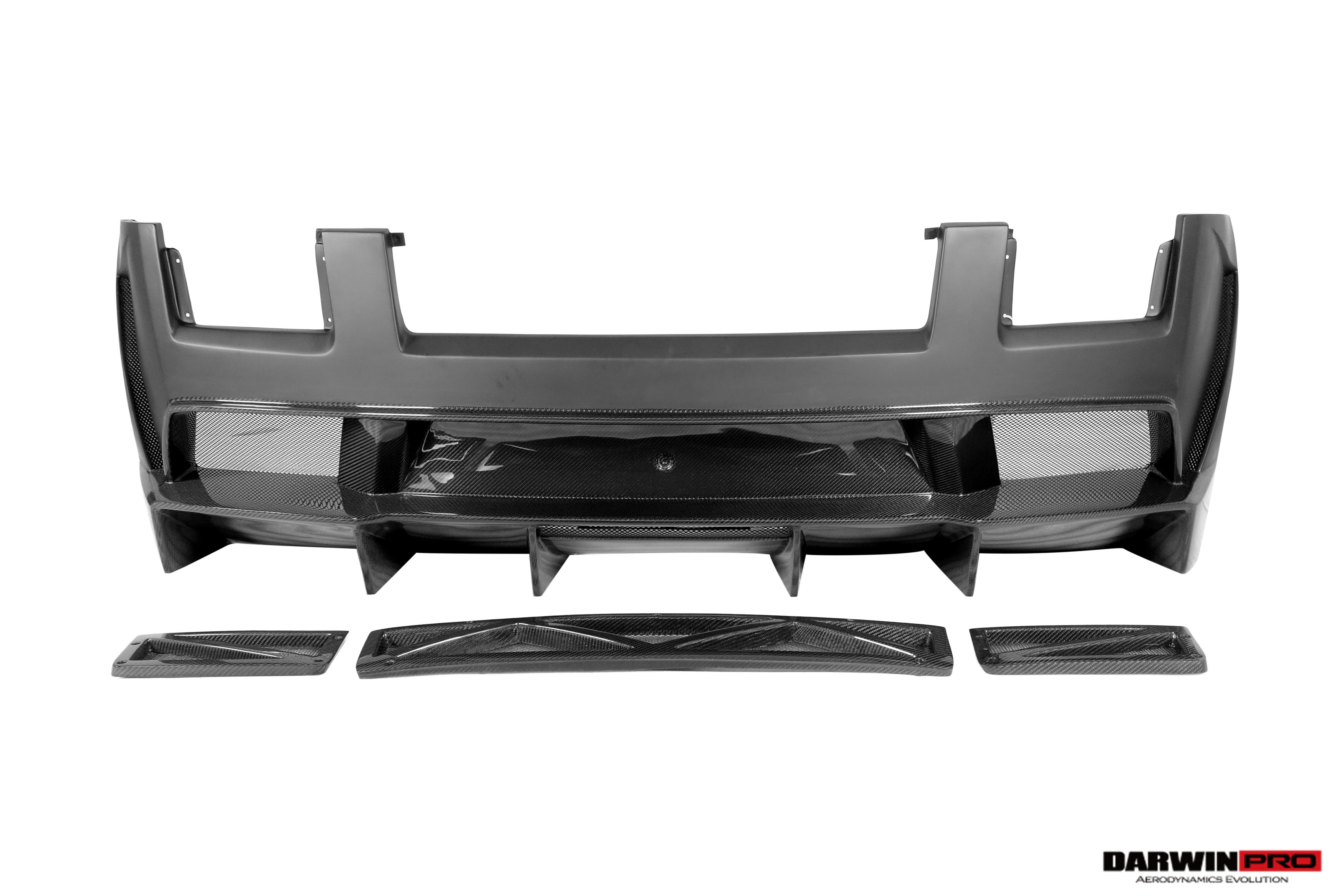 DarwinPRO VF Style Rear Bumper | 2004-2008 Lamborghini Gallardo