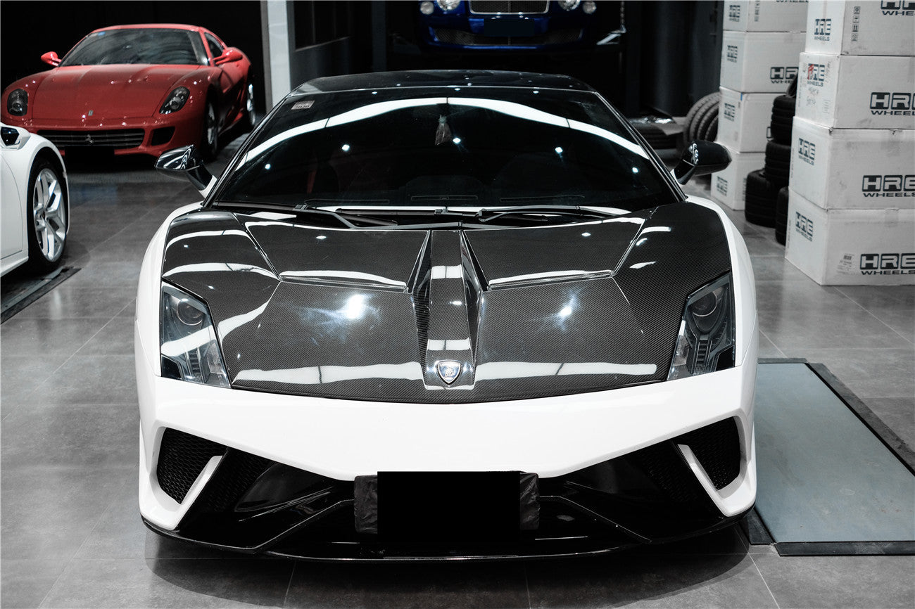 Capó estilo IRON para Lamborghini Gallardo DarwinPRO 2009-2014