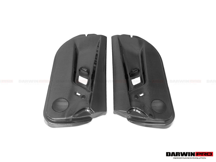 DarwinPRO Carbon Fiber Inner Door Panels | 2004-2014 Lamborghini Gallardo Coupe