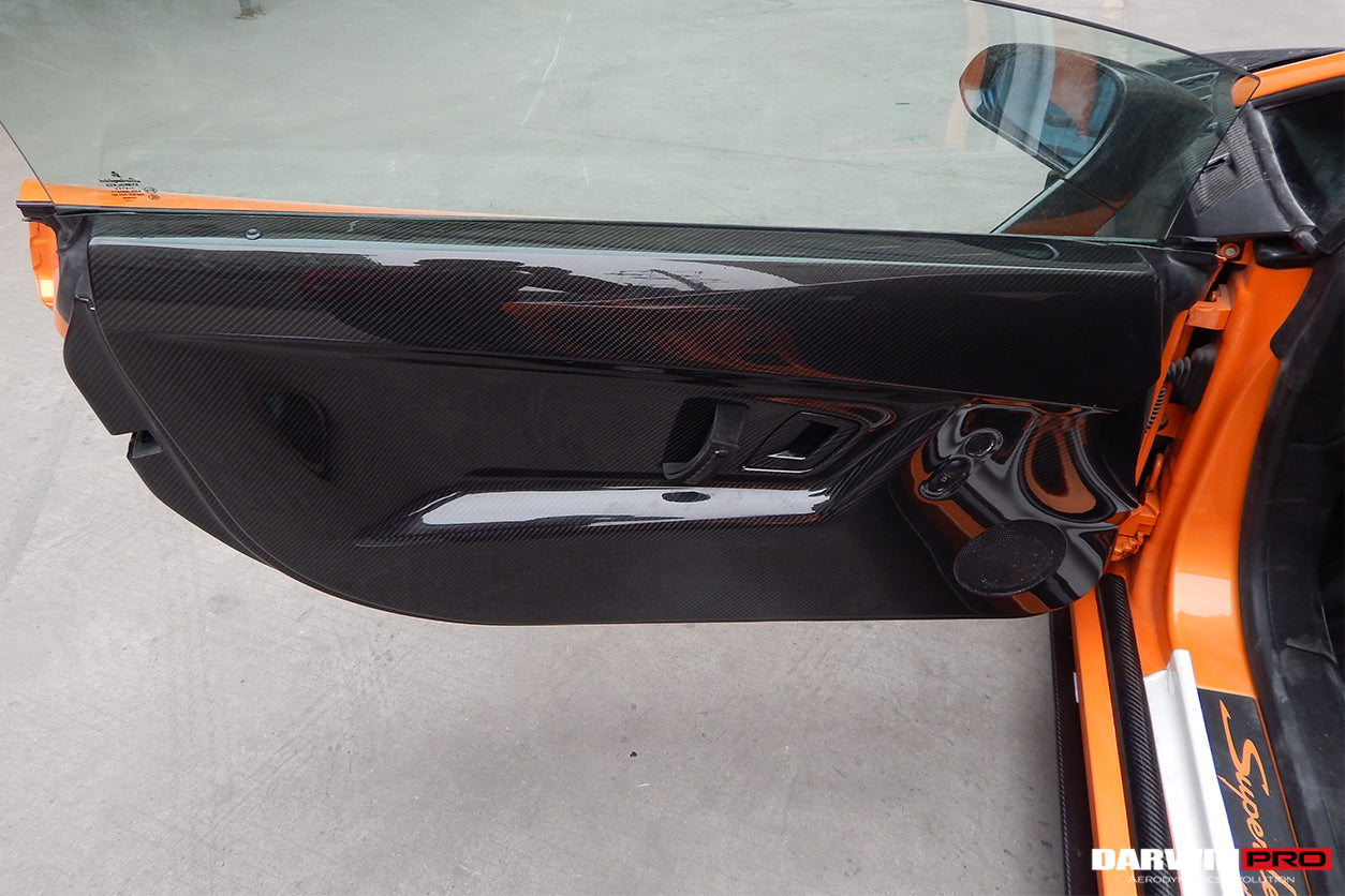 DarwinPRO Carbon Fiber Inner Door Panels | 2004-2014 Lamborghini Gallardo Coupe
