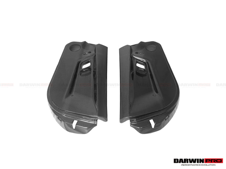DarwinPRO Carbon Fiber Inner Door Panels | 2004-2014 Lamborghini Gallardo Coupe