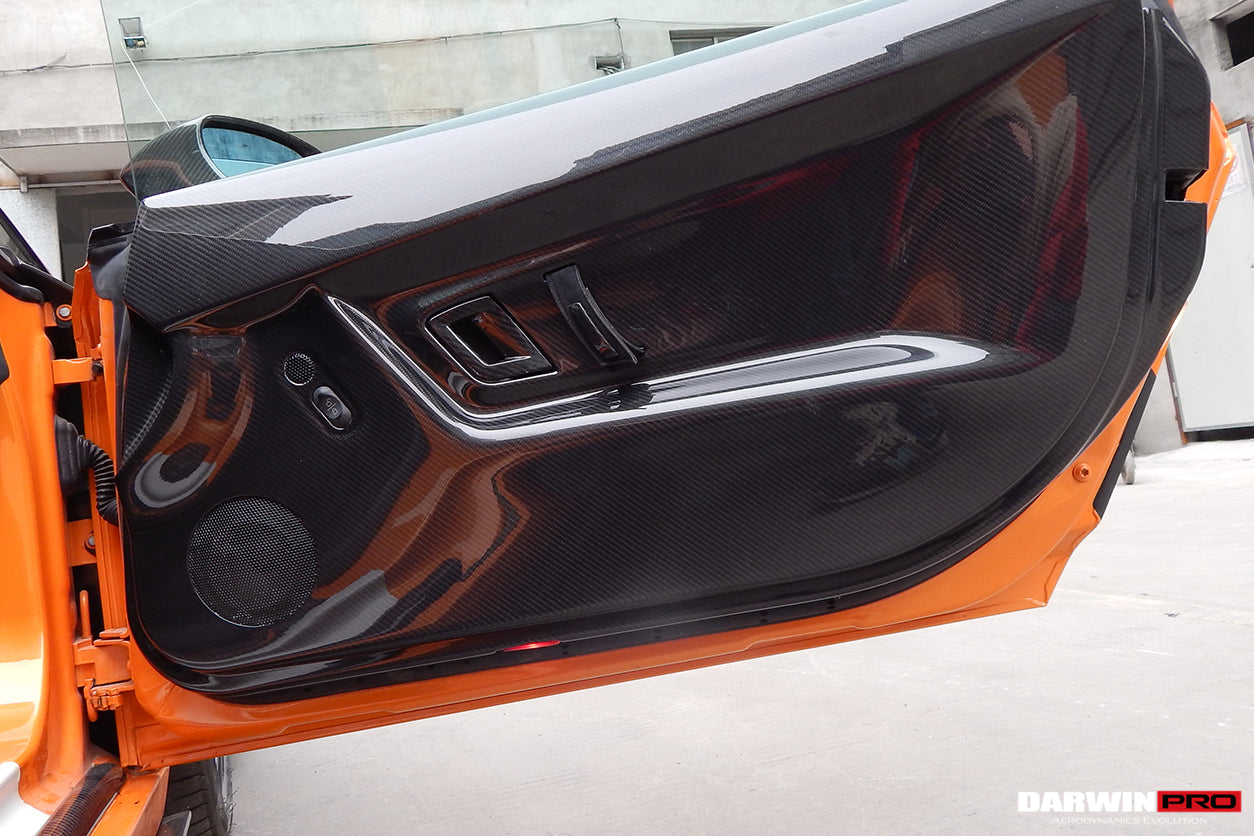 DarwinPRO Carbon Fiber Inner Door Panels | 2004-2014 Lamborghini Gallardo Coupe