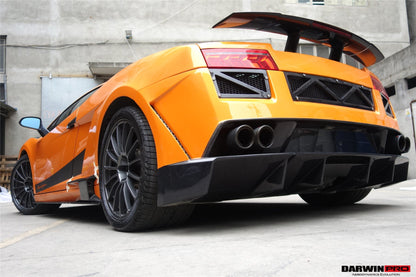 DarwinPRO VF Style Rear Bumper | 2004-2008 Lamborghini Gallardo