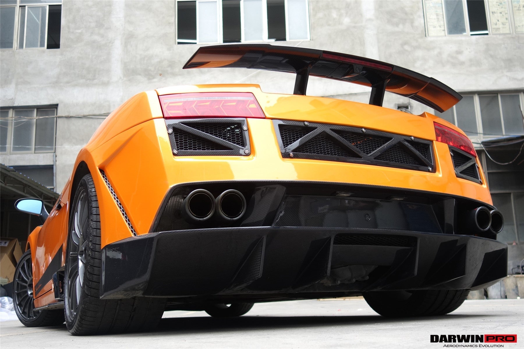 DarwinPRO VF Style Rear Bumper | 2004-2008 Lamborghini Gallardo