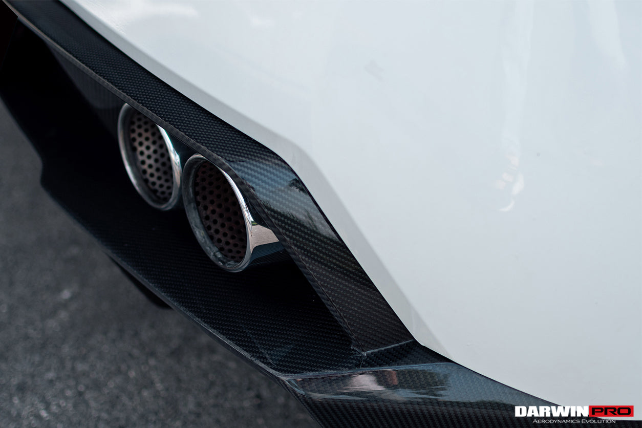 DarwinPRO 2009-2014 Lamborghini Gallardo SA Carbon Fiber Rear Diffuser Lip | Fits LP550, LP560, LP570