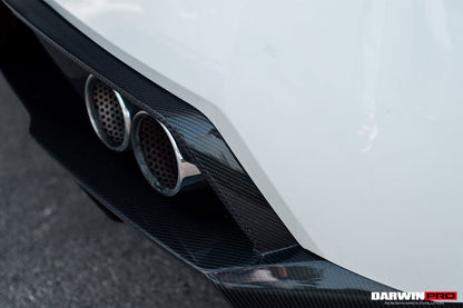 DarwinPRO 2009-2014 Lamborghini Gallardo SA Carbon Fiber Rear Diffuser Lip | Fits LP550, LP560, LP570