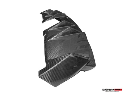 DarwinPRO 2009-2014 Lamborghini Gallardo SA Carbon Fiber Rear Diffuser Lip | Fits LP550, LP560, LP570