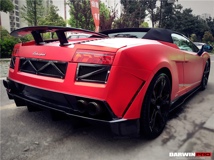 Alerón de maletero estilo Lamborghini Gallardo LP570 DarwinPRO 2004-2014