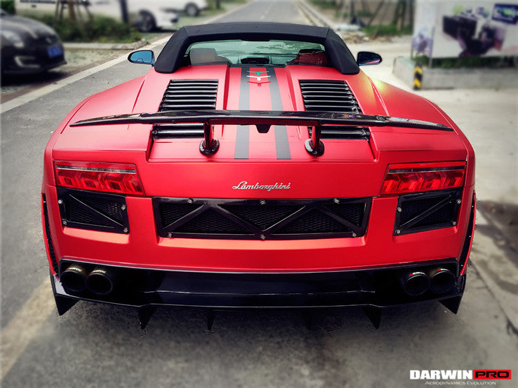 Alerón de maletero estilo Lamborghini Gallardo LP570 DarwinPRO 2004-2014