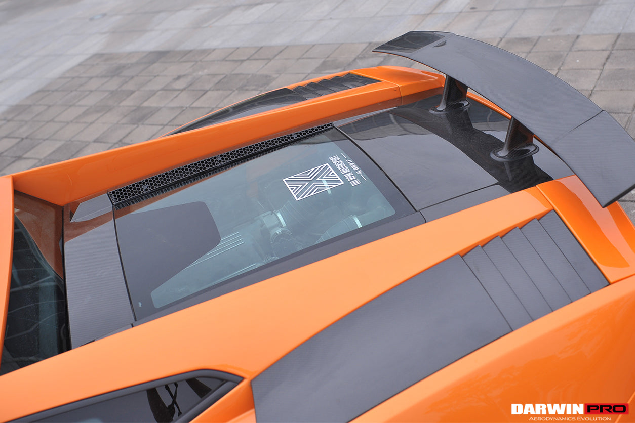 DarwinPRO 2004-2008 Lamborghini Gallardo Coupé Capó del motor (Use vidrio original)