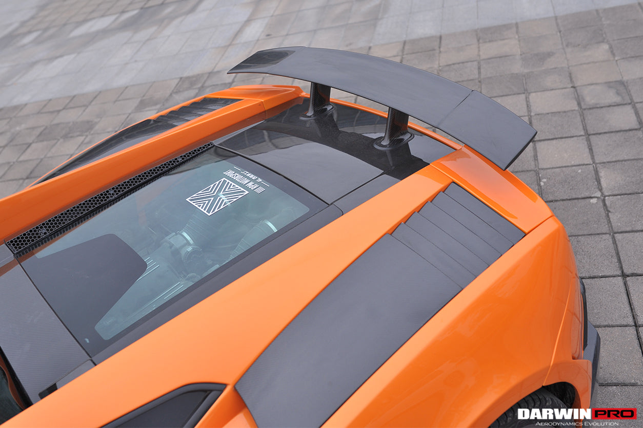 DarwinPRO 2004-2008 Lamborghini Gallardo Coupé Capó del motor (Use vidrio original)