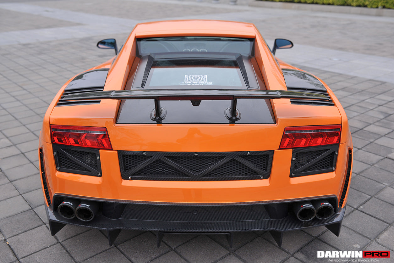 DarwinPRO 2004-2008 Lamborghini Gallardo Coupé Capó del motor (Use vidrio original)