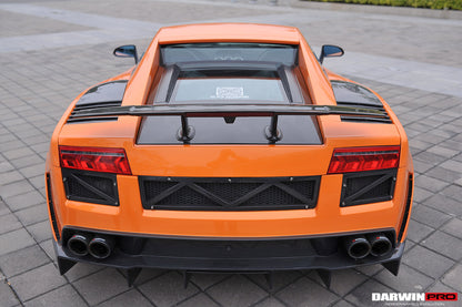DarwinPRO 2004-2008 Lamborghini Gallardo Coupé Capó del motor (Use vidrio original)