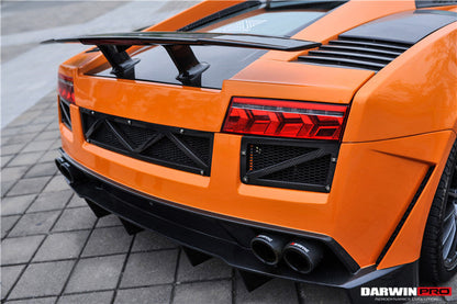 Cubierta de conversión de luz trasera DarwinPRO para Lamborghini Gallardo 2003-2008 y Gallardo Spyder 2009-2014