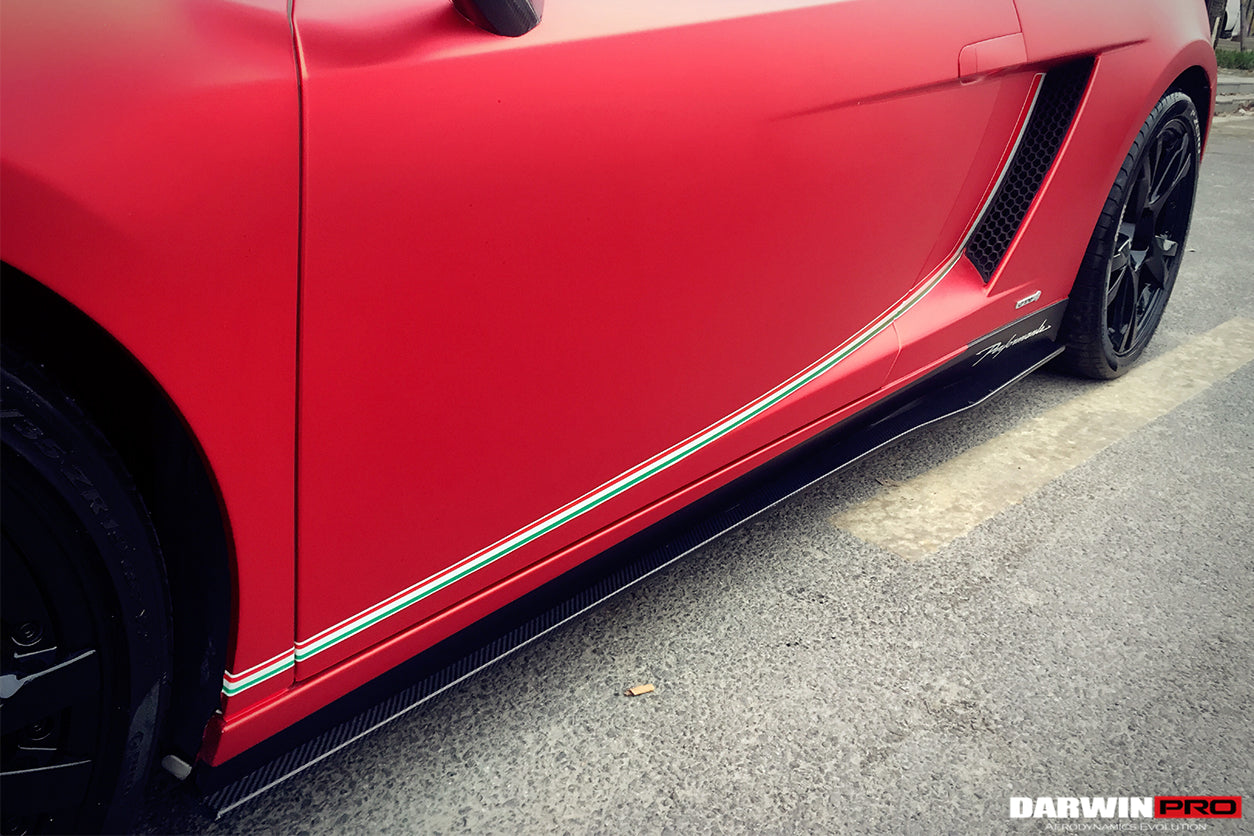 Faldones laterales DarwinPRO para Lamborghini Gallardo LP570 (2004-2014)
