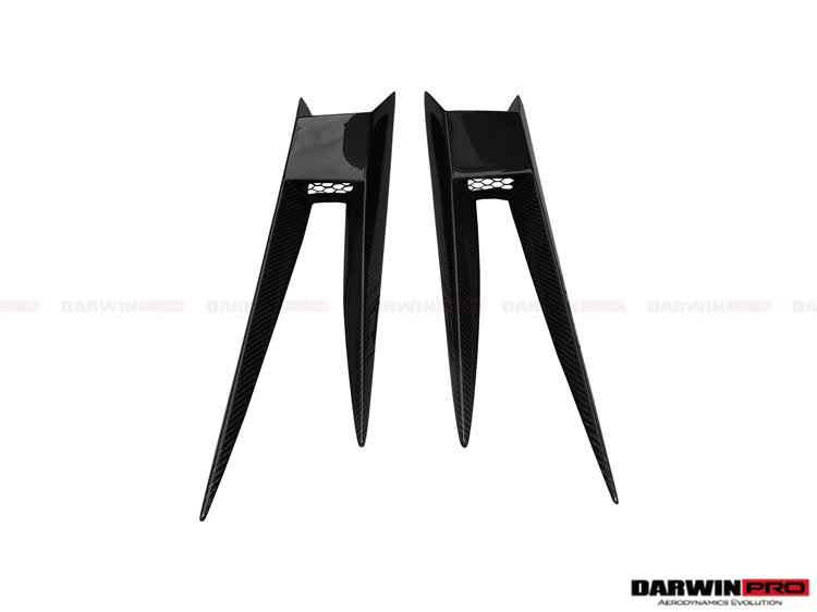DarwinPRO BKSS Style Side Skirts Winglets | 2004-2014 Lamborghini Gallardo