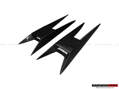 DarwinPRO BKSS Style Side Skirts Winglets | 2004-2014 Lamborghini Gallardo