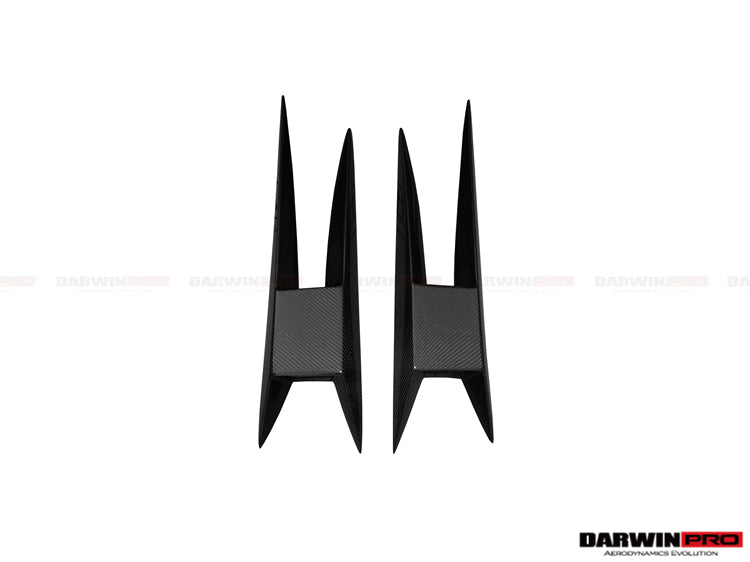 DarwinPRO BKSS Style Side Skirts Winglets | 2004-2014 Lamborghini Gallardo