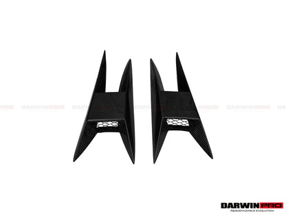 DarwinPRO BKSS Style Side Skirts Winglets | 2004-2014 Lamborghini Gallardo
