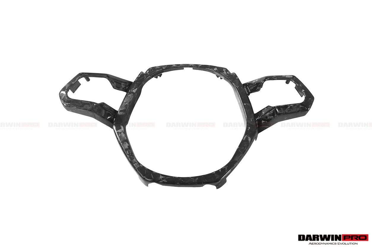 Embellecedor central de fibra de carbono autoclave para volante de Lamborghini Huracan LP610, LP580 y EVO (2015-2023) de DarwinPRO