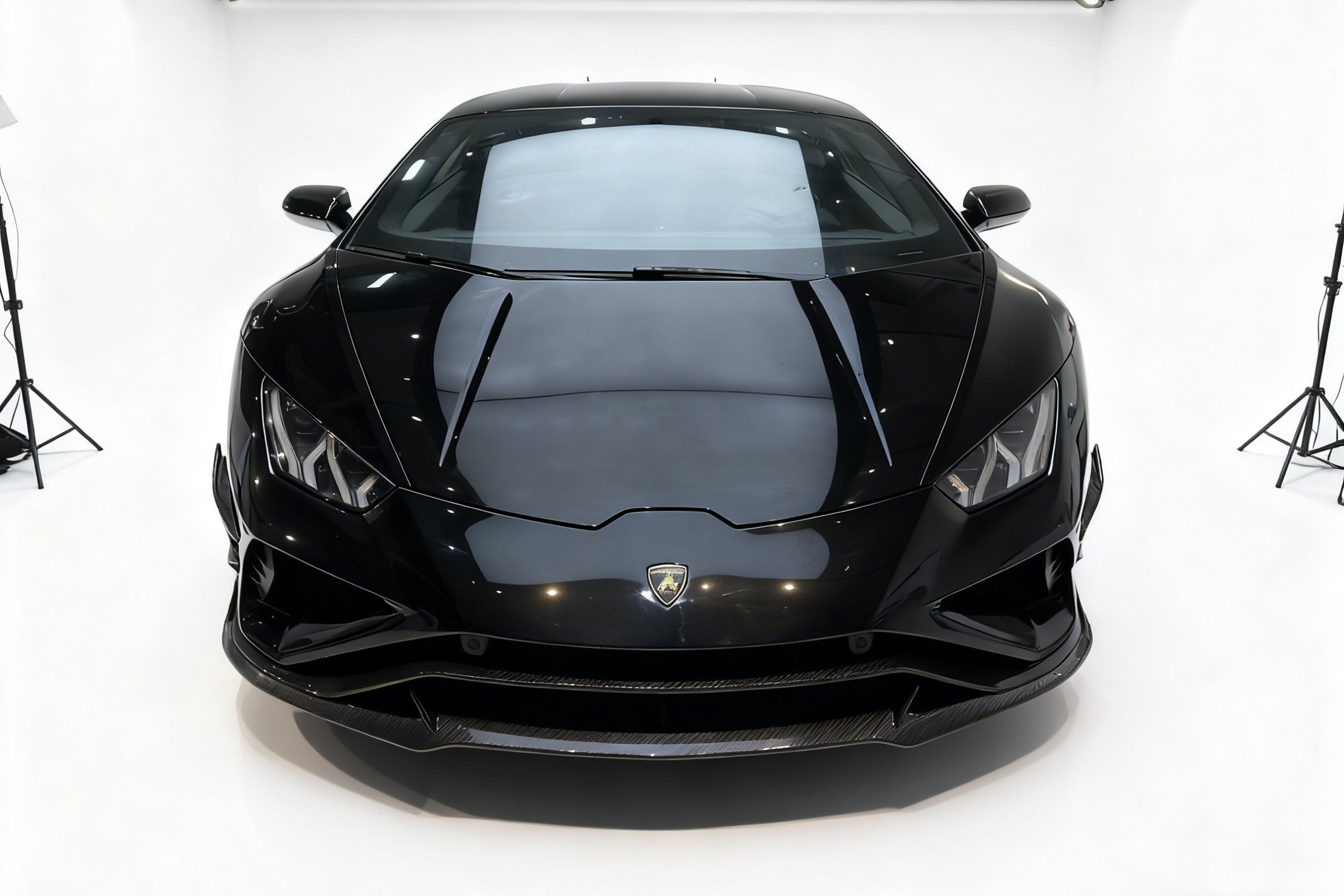 DarwinPRO 2019-2025 Lamborghini Huracan EVO RWD ADV2 Style Dry Carbon Front Lip