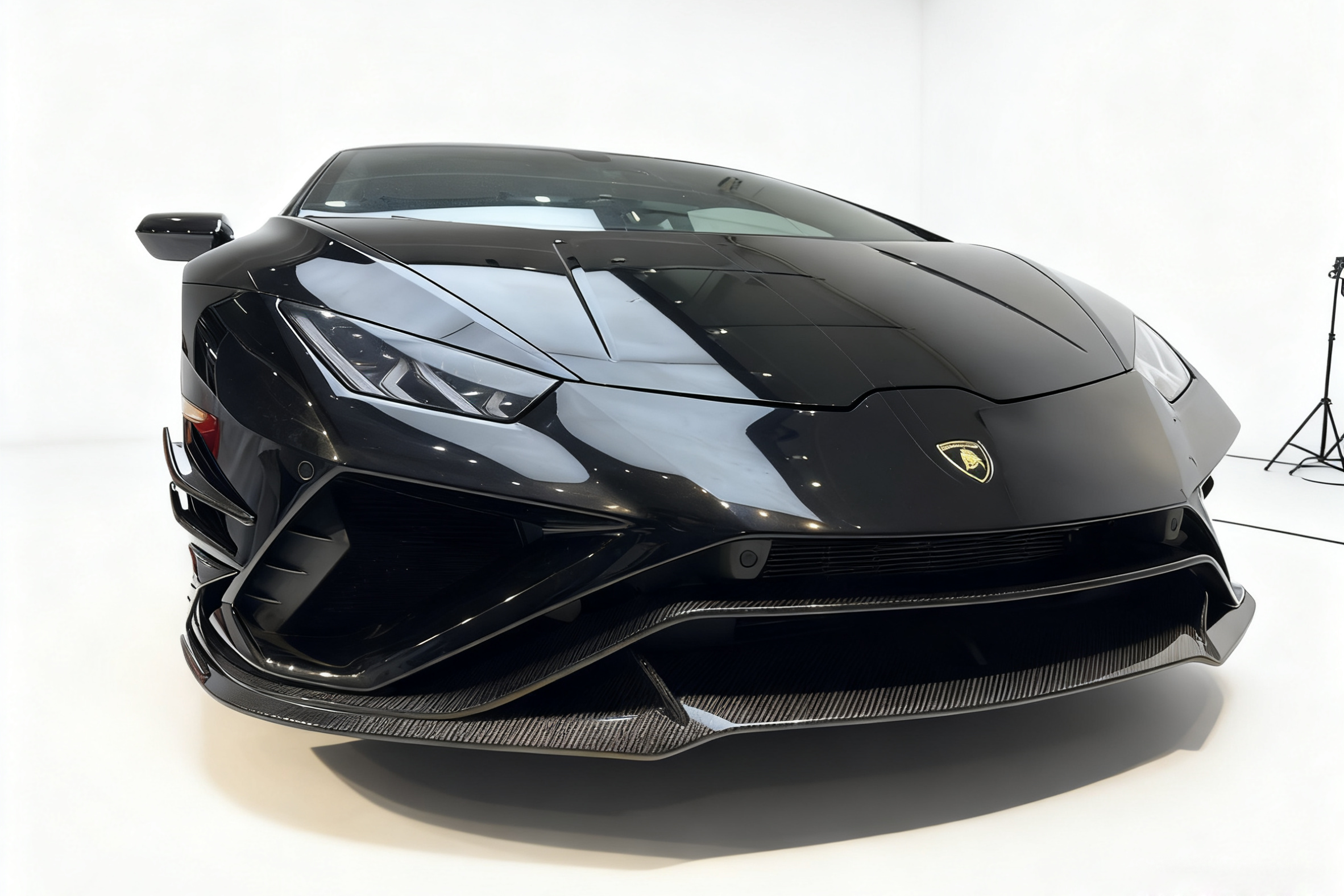 DarwinPRO 2019-2025 Lamborghini Huracan EVO RWD ADV2 Style Dry Carbon Front Lip