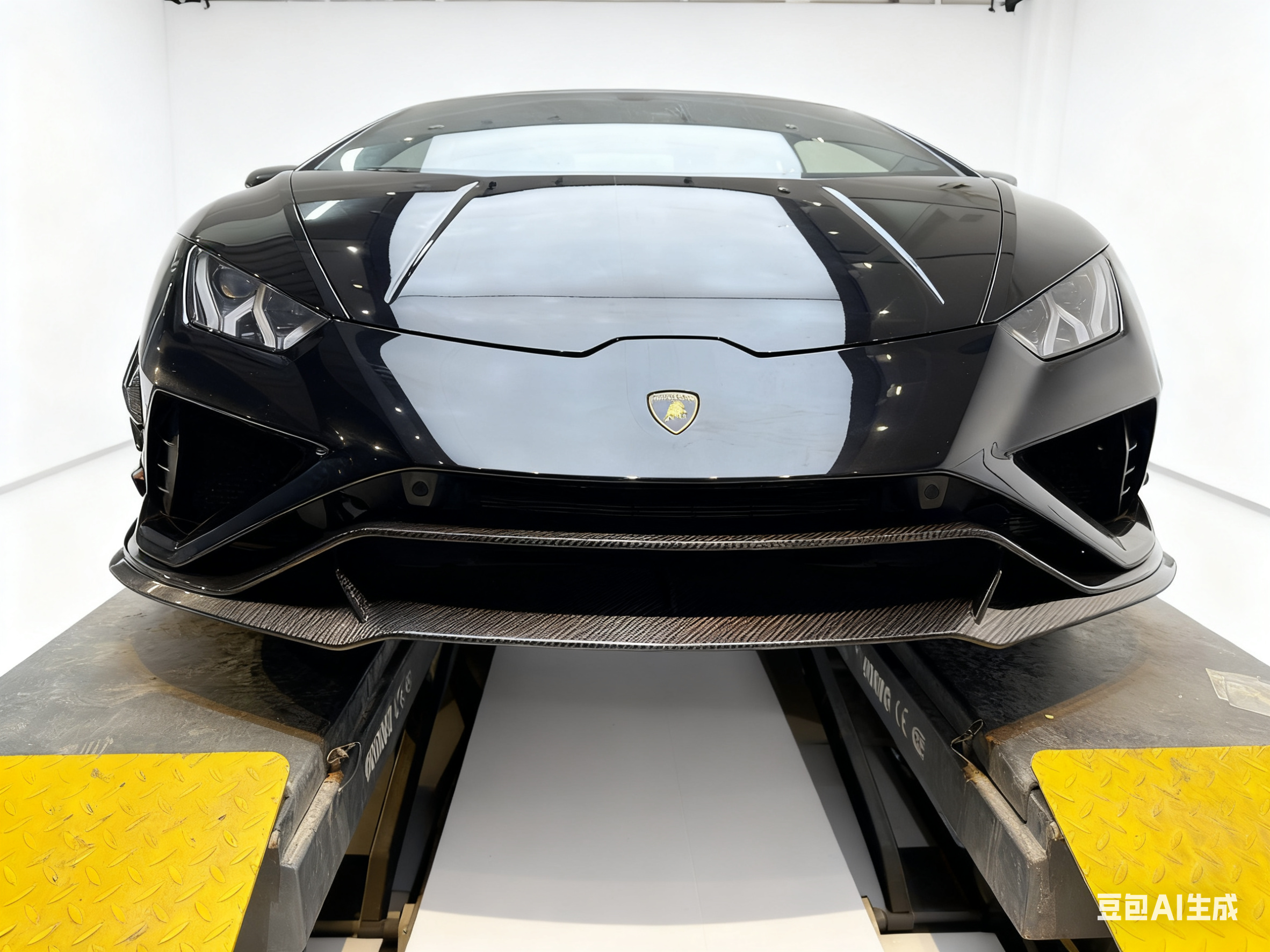 DarwinPRO 2019-2025 Lamborghini Huracan EVO RWD ADV2 Style Dry Carbon Front Lip