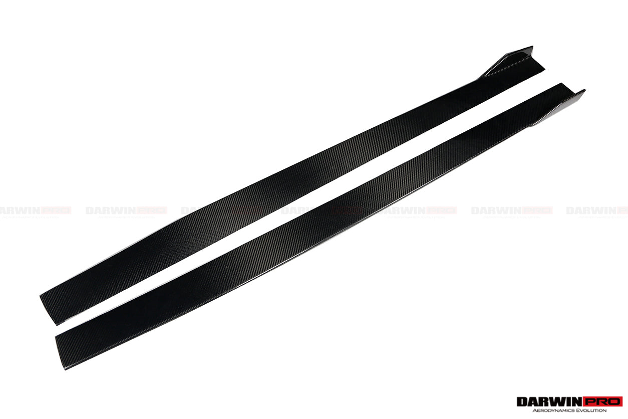DarwinPRO 2019-2023 Lamborghini Huracan EVO OD Style Dry Carbon Side Skirts Under Board