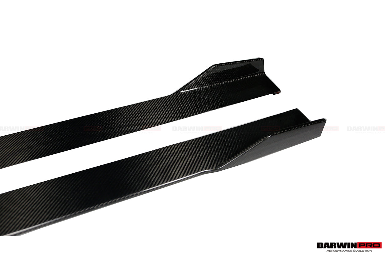 DarwinPRO 2019-2023 Lamborghini Huracan EVO OD Style Dry Carbon Side Skirts Under Board