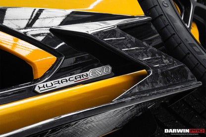 Faldones laterales de carbono autoclave estilo DarwinPRO ADV2 | Lamborghini Huracán EVO 2019-2025