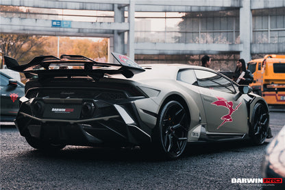 Parachoques trasero DarwinPRO estilo BKSSII para Lamborghini Huracan LP610 y LP580 (2015-2019)