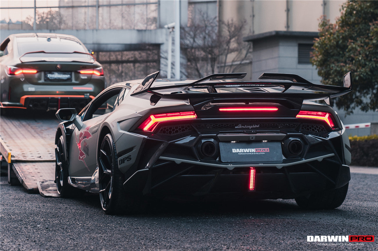 Parachoques trasero DarwinPRO estilo BKSSII para Lamborghini Huracan LP610 y LP580 (2015-2019)