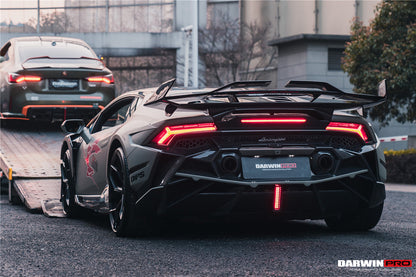 Parachoques trasero DarwinPRO estilo BKSSII para Lamborghini Huracan LP610 y LP580 (2015-2019)